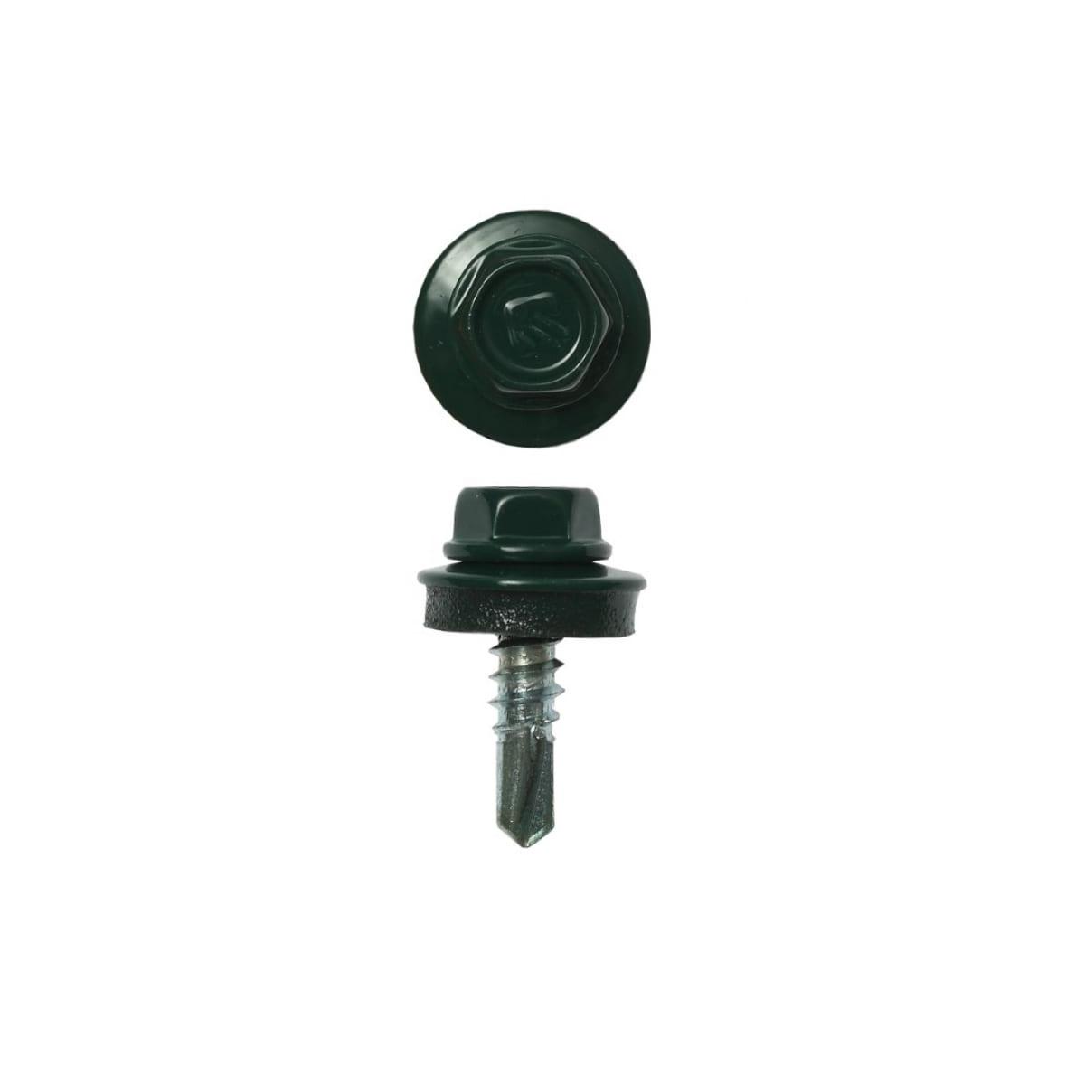 Self-tapping Screws Bison 4-300315-55-025-6005 Saturated Green 25 X 5 5 Mm 420 Pcs For Metal Structures
Self-tapping Screws Bison 4-300315-55-025-6005 Saturated Green 25 X 5 5 Mm 420 Pcs For Metal Structures