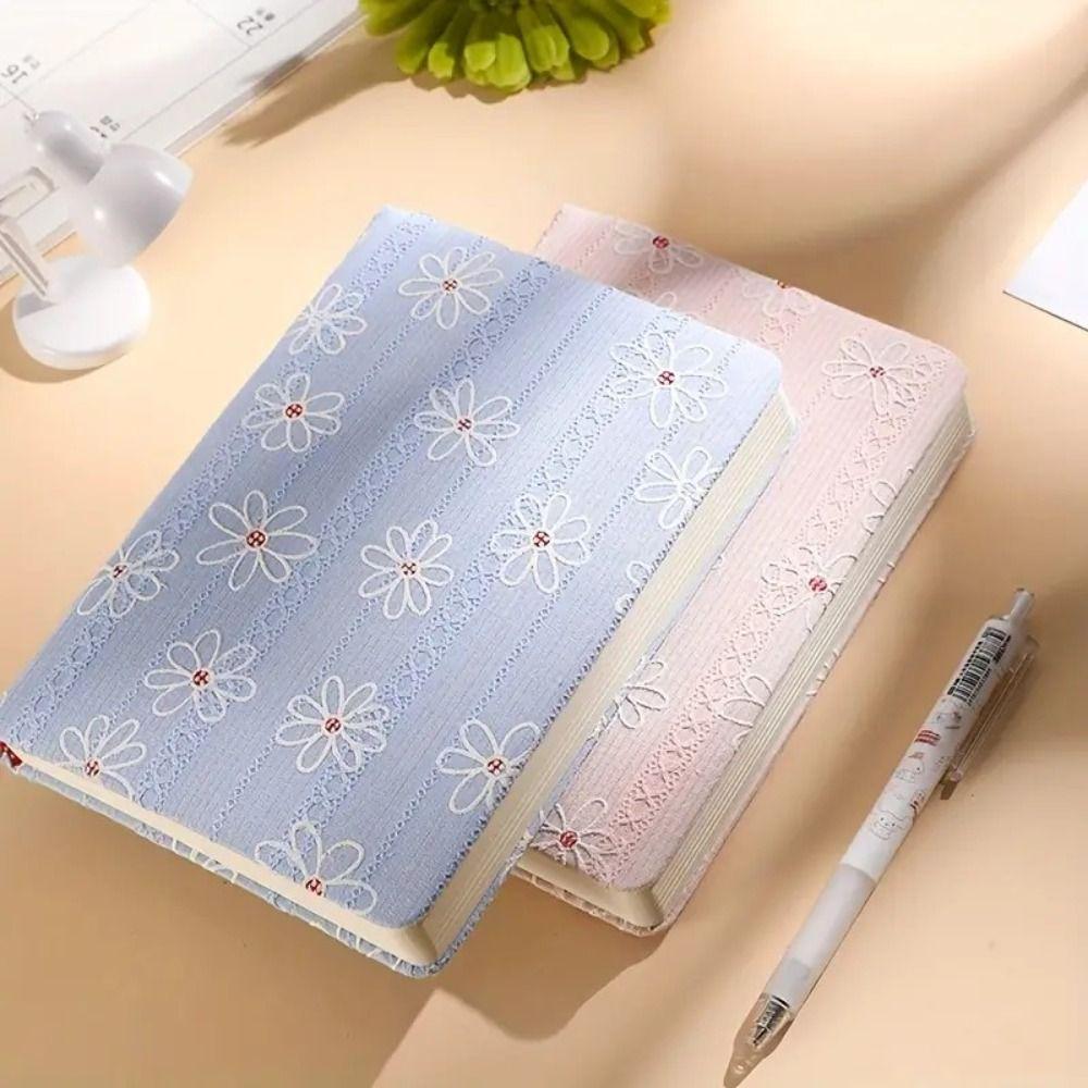 Стильный карманный блокнот Daisy Hand Ledger в тканевой обложке A6/B6 с цветочным принтом для студентов pink-A6
Стильный карманный блокнот Daisy Hand Ledger в тканевой обложке A6/B6 с цветочным принтом для студентов pink-A6
