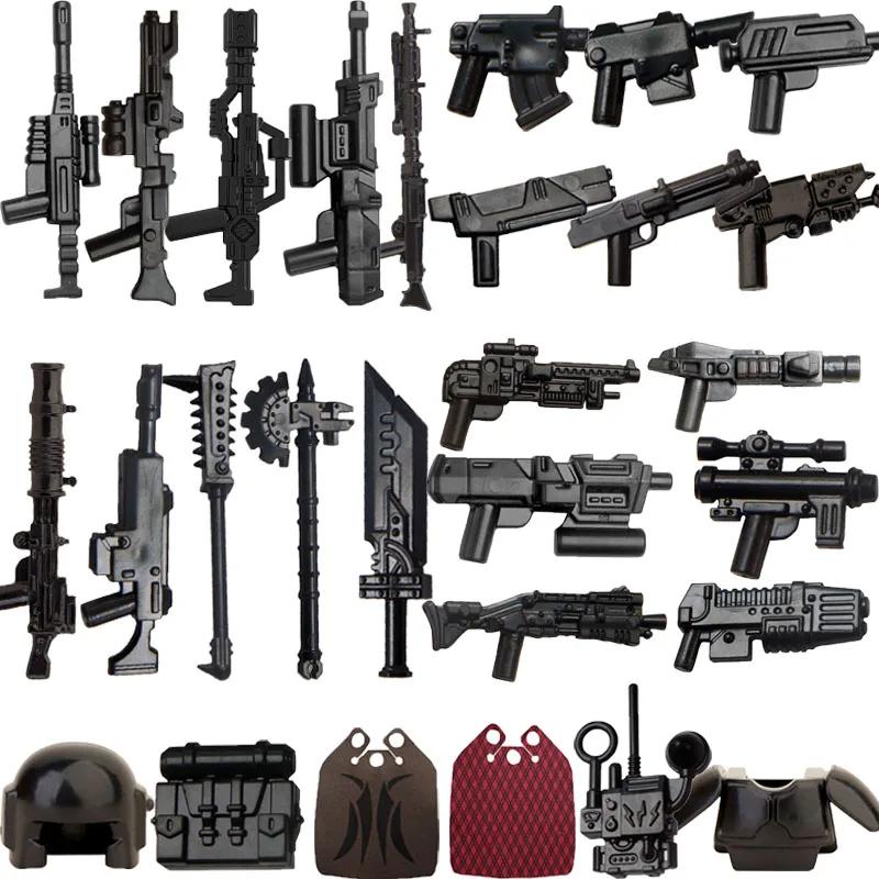 Military Building Blocks Star Movie Solider Figures Wars Weapon Guns Equipments Accessories Cloaks Axes Helmets Armor Mini Brick
Military Building Blocks Star Movie Solider Figures Wars Weapon Guns Equipments Accessories Cloaks Axes Helmets Armor Mini Brick