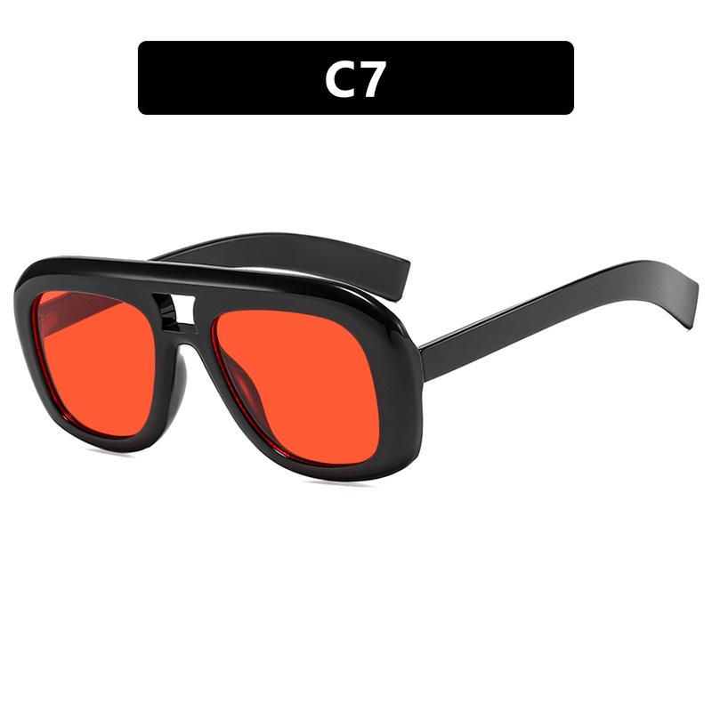 Large frame simple sunglasses European and American sunglasses fashionable versatile retro trend street women s sunglasses as shown
Large frame simple sunglasses European and American sunglasses fashionable versatile retro trend street women s sunglasses as shown