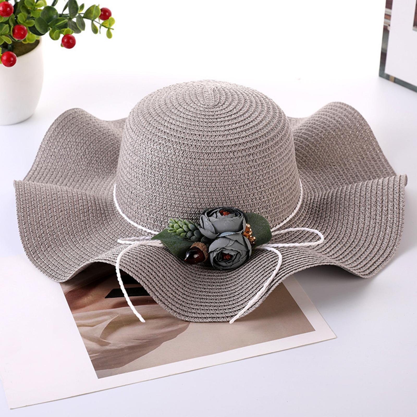 Wide Brim Floppy with Decorative Floral and Adjustable Chin Strap for Outdoor Use Women Sun One Size
Wide Brim Floppy with Decorative Floral and Adjustable Chin Strap for Outdoor Use Women Sun One Size