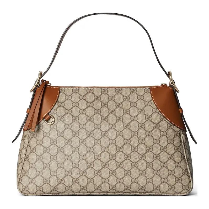 Gucci GG Supreme Canvas Brown Leather Hobo Shoulder Bag With Gold Hardware For Unisex Daily Use Shopping Bag Set(Basic Set+Shopping Bag)
Gucci GG Supreme Canvas Brown Leather Hobo Shoulder Bag With Gold Hardware For Unisex Daily Use Shopping Bag Set(Basic Set+Shopping Bag)