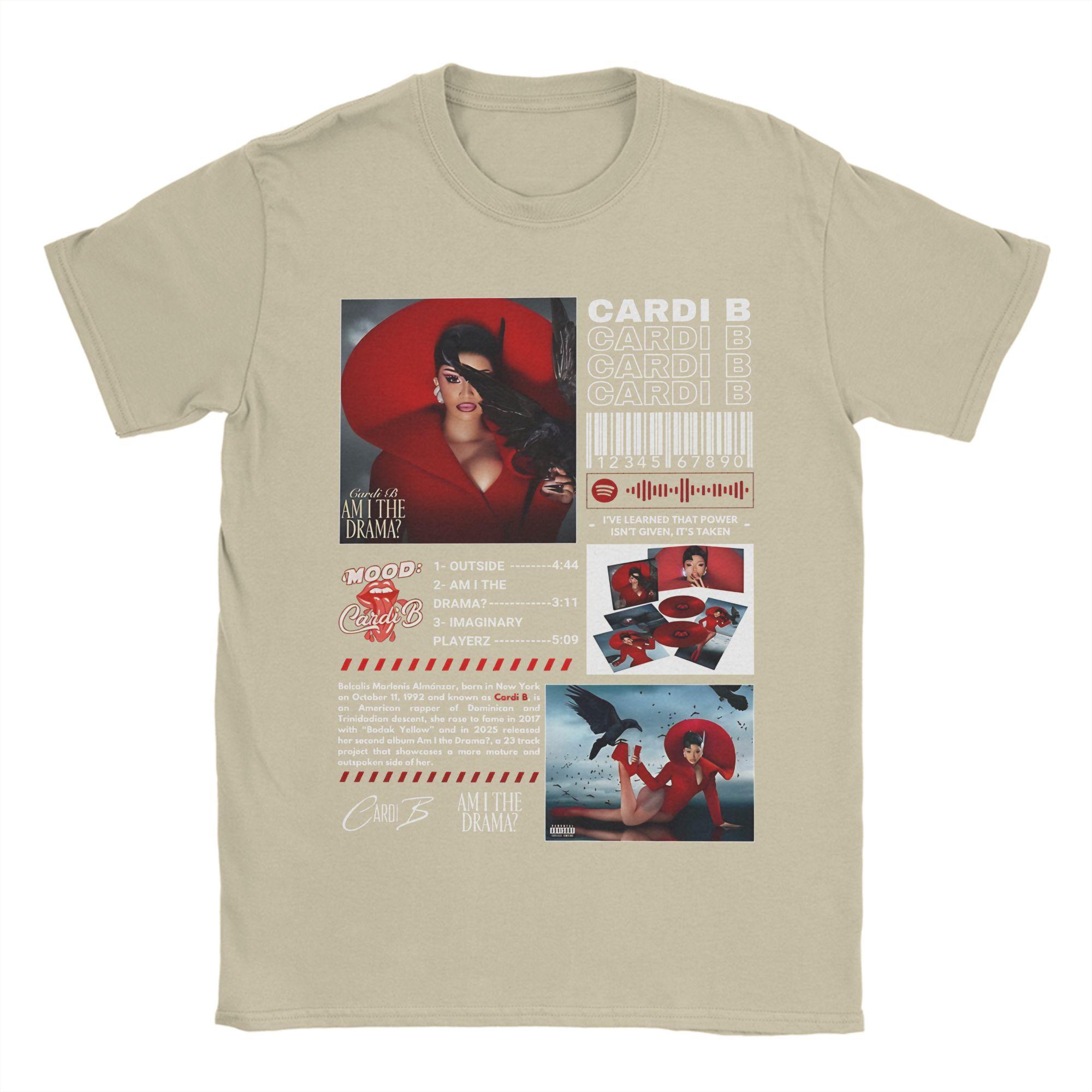 Unisex Women TShirts Cardi B Am I The Drama 2026 Art Leisure Tee Shirt Short Sleeve T Shirt O Collar Clothing New Arrival 4XL
Unisex Women TShirts Cardi B Am I The Drama 2026 Art Leisure Tee Shirt Short Sleeve T Shirt O Collar Clothing New Arrival 4XL