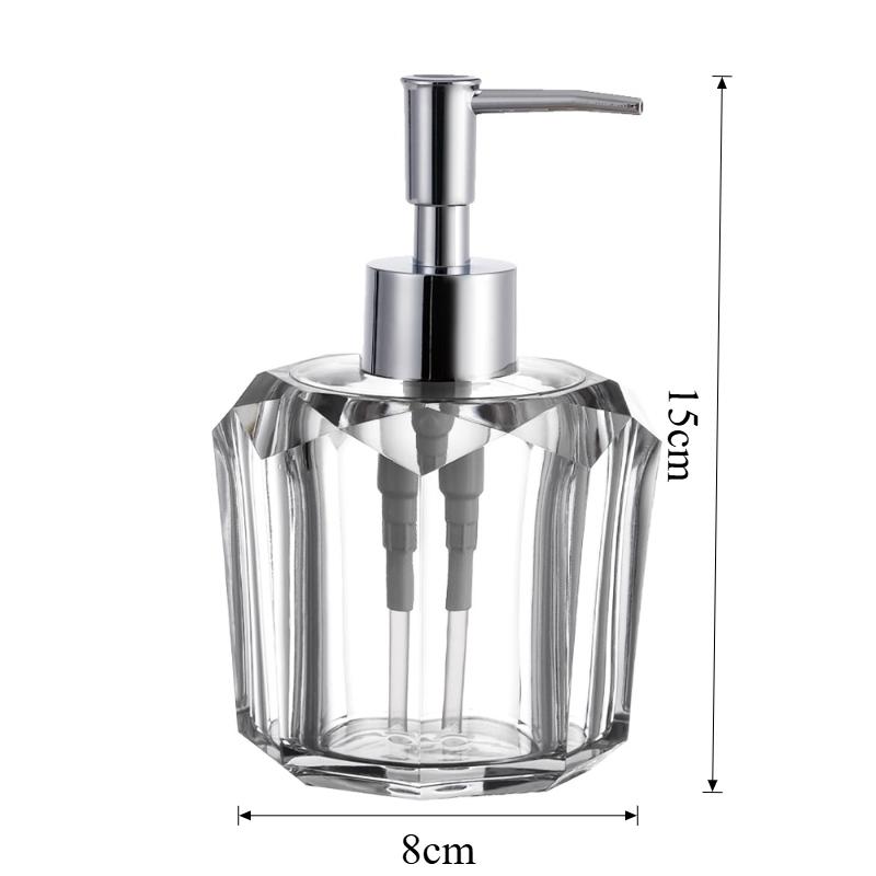 1pc Acrylic Hand Sanitizer Bottle Hotel Liquid Pressure Bottle Hair Conditioner/shower Gel Bottling Bottle Bathroom Accessories
1pc Acrylic Hand Sanitizer Bottle Hotel Liquid Pressure Bottle Hair Conditioner/shower Gel Bottling Bottle Bathroom Accessories