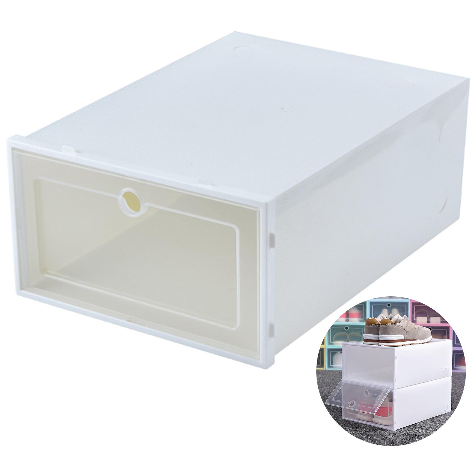 Утолщенный ПП пластик Прозрачная откидная коробка для обуви Складной контейнер для хранения для дома Пыленепроницаемый органайзер для гардероба 31*20*13см белый
Утолщенный ПП пластик Прозрачная откидная коробка для обуви Складной контейнер для хранения для дома Пыленепроницаемый органайзер для гардероба 31*20*13см белый