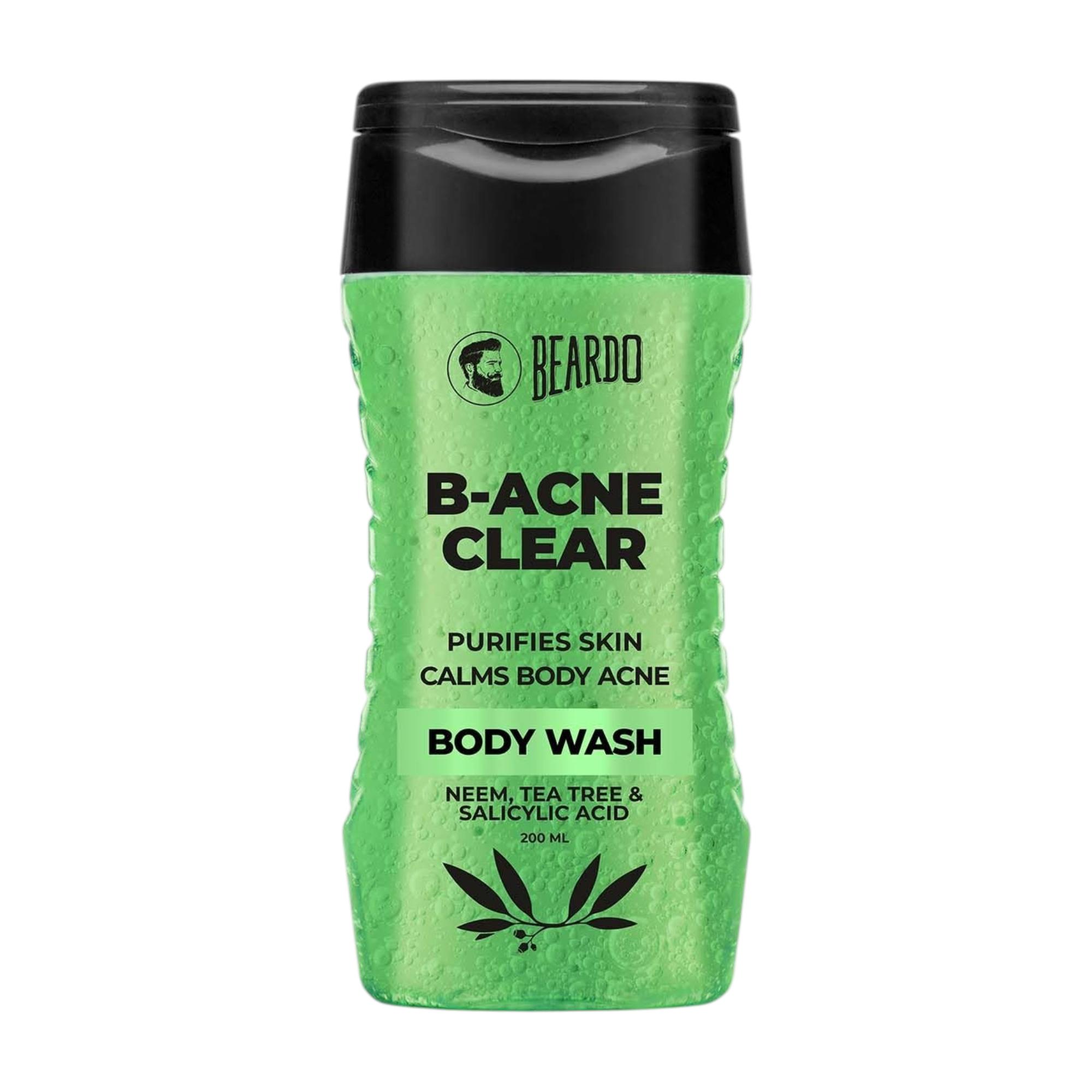 Beardo Body Acne Clear Body Wash For Men 200 ml Deep Cleansing Shower Gel For Back And Chest Skin Care Smooth Clear Look
Beardo Body Acne Clear Body Wash For Men 200 ml Deep Cleansing Shower Gel For Back And Chest Skin Care Smooth Clear Look