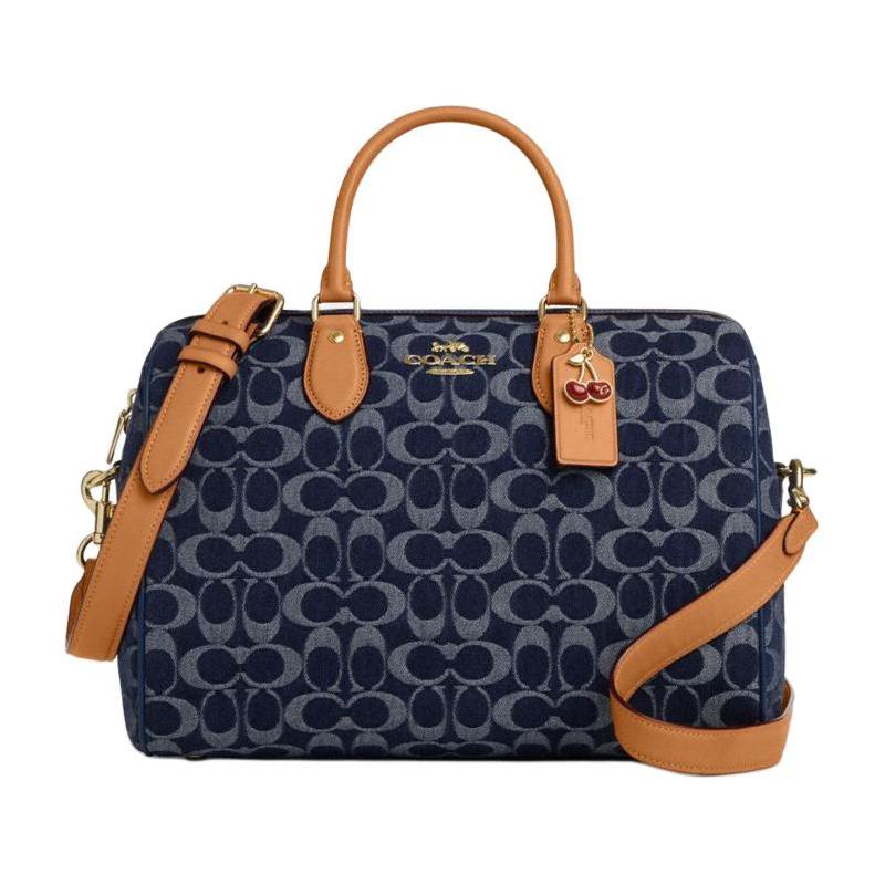 COACH Rowan 30 Classic Logo Zip Closure Fabric Shoulder Crossbody Tote Large Women s Blue синій
COACH Rowan 30 Classic Logo Zip Closure Fabric Shoulder Crossbody Tote Large Women s Blue синій