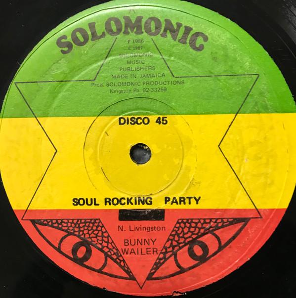 LP Record BUNNY WAILER - Soul Rocking Party DSR3688 Solomonic 1987 Jamaica Reggae, Ska & Dub Used
LP Record BUNNY WAILER - Soul Rocking Party DSR3688 Solomonic 1987 Jamaica Reggae, Ska & Dub Used