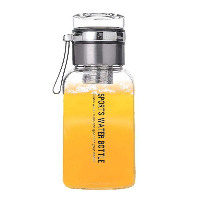 Clear Glass Water Bottle Clear Juice Bottles Glass Cups Large Capacity Jug With Tea Strainer Leak-Proof Flask Cup Reusable For чистый
Clear Glass Water Bottle Clear Juice Bottles Glass Cups Large Capacity Jug With Tea Strainer Leak-Proof Flask Cup Reusable For чистый