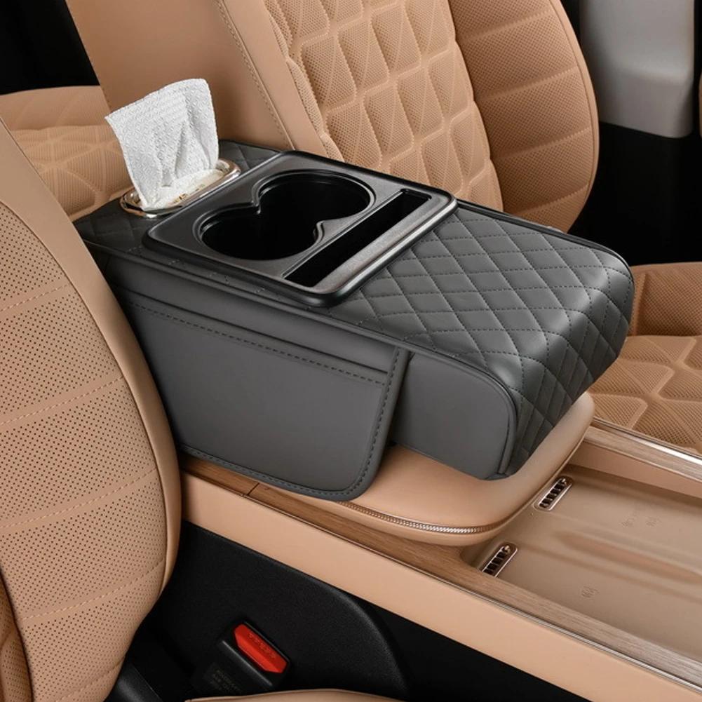 High Quality Car Armrest Cover Thicken Height Pad Arm Rest Cushion with Pocket Tissue Cup Holder Memory Cotton Elbow Support Pad
High Quality Car Armrest Cover Thicken Height Pad Arm Rest Cushion with Pocket Tissue Cup Holder Memory Cotton Elbow Support Pad