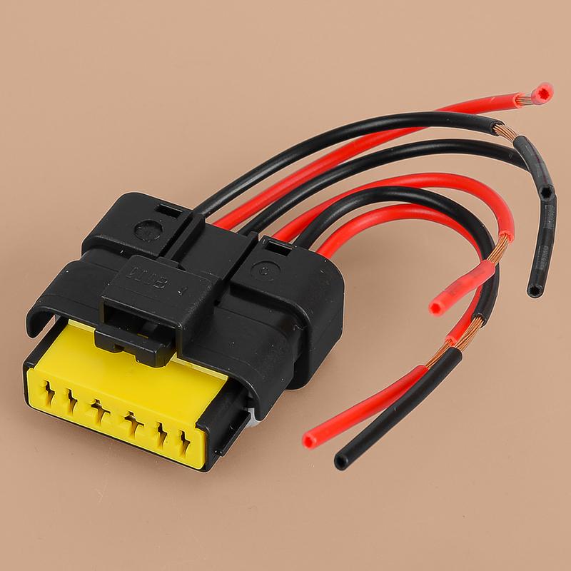 6 Wires Tail Light Plug Cable Connector Fit for Nissan Sunny March Qashqai Murano Teana Tiida Sylphy Livina Bluebird Kicks Cima
6 Wires Tail Light Plug Cable Connector Fit for Nissan Sunny March Qashqai Murano Teana Tiida Sylphy Livina Bluebird Kicks Cima