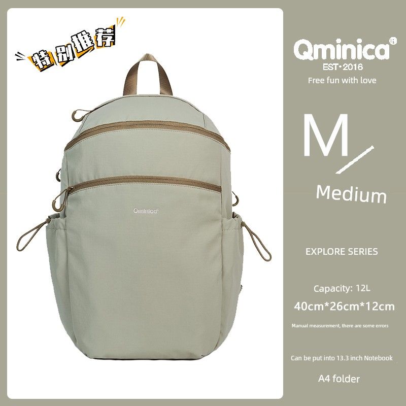 Qminica Outdoor Sports and Casual Hiking Hiking Backpack Fog Green(Medium, In Stock, 48 hours)
Qminica Outdoor Sports and Casual Hiking Hiking Backpack Fog Green(Medium, In Stock, 48 hours)