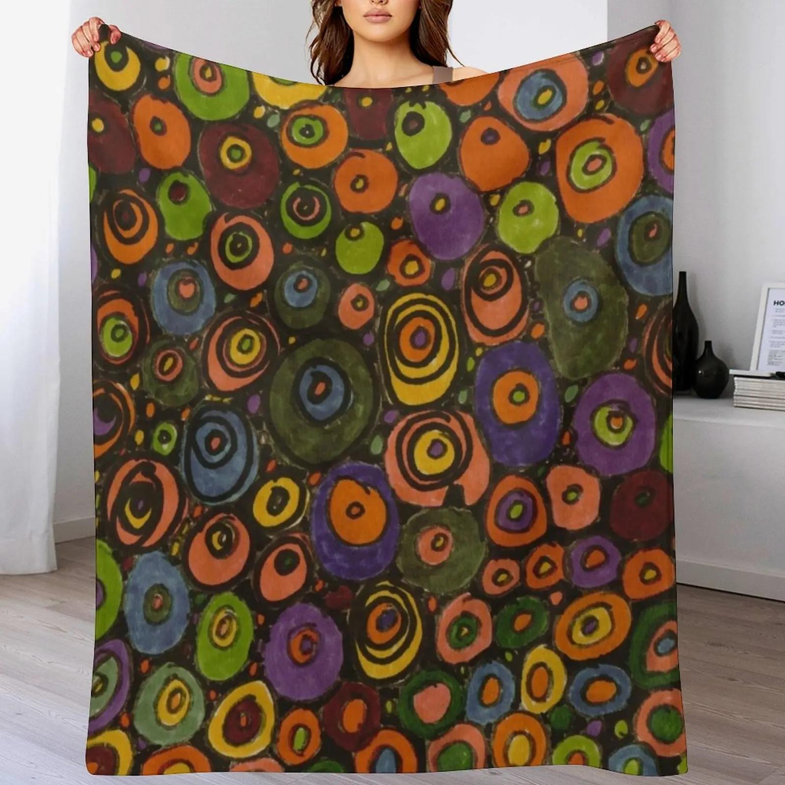 Abstract Circles in Pinks and Greens in Latte Throw Blanket All Season Lightweight Soft Blanket for Bed 102x76cm(40x30in)
Abstract Circles in Pinks and Greens in Latte Throw Blanket All Season Lightweight Soft Blanket for Bed 102x76cm(40x30in)
