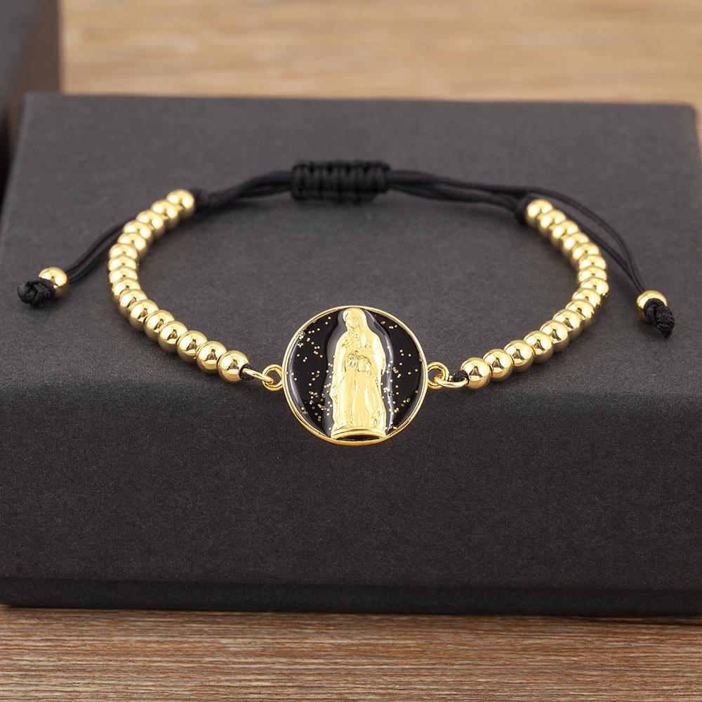 Nidin New Retro Religious Style Charm Chain Bracelets Adjustable For Women Virgin Mary Holiday Party Jewelry Accessories Gifts чёрный
Nidin New Retro Religious Style Charm Chain Bracelets Adjustable For Women Virgin Mary Holiday Party Jewelry Accessories Gifts чёрный