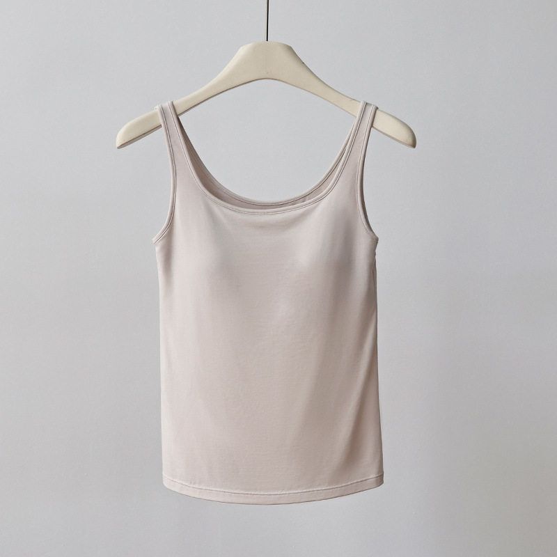 Summer Spaghetti Strap Camisole for Women with Built-In Chest Pads, Integrated Base Layer, Beautiful Back Design, Slim Fit, Suitable for Outerwear White Lime (Wide Strap) M (40-50kg)
Summer Spaghetti Strap Camisole for Women with Built-In Chest Pads, Integrated Base Layer, Beautiful Back Design, Slim Fit, Suitable for Outerwear White Lime (Wide Strap) M (40-50kg)