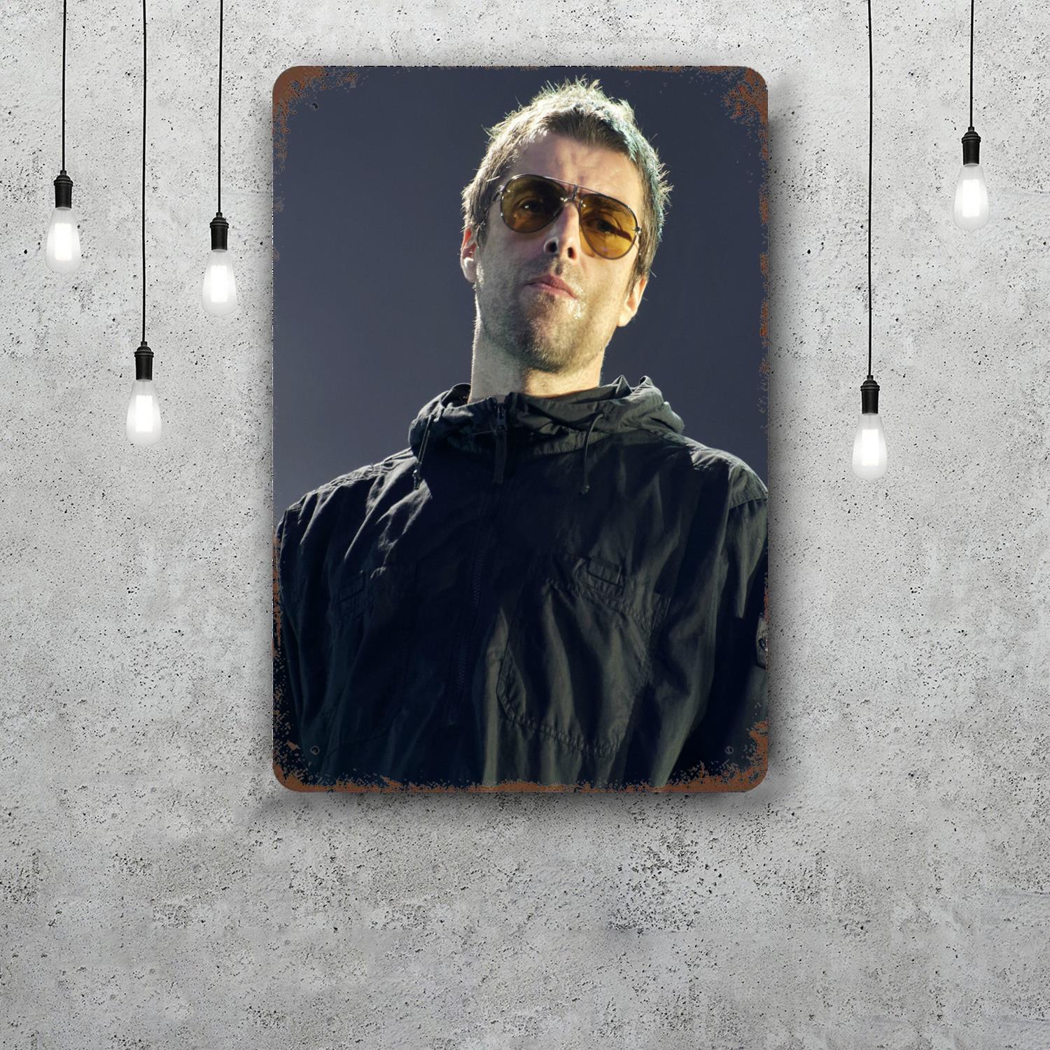 Liam Gallagher Metal Signs wall decor Vintage Tin Signs Captain Metal Poster Decor for Bar Pub Club Wall Decoration 20x30cm(7.8x11.8inch)
Liam Gallagher Metal Signs wall decor Vintage Tin Signs Captain Metal Poster Decor for Bar Pub Club Wall Decoration 20x30cm(7.8x11.8inch)