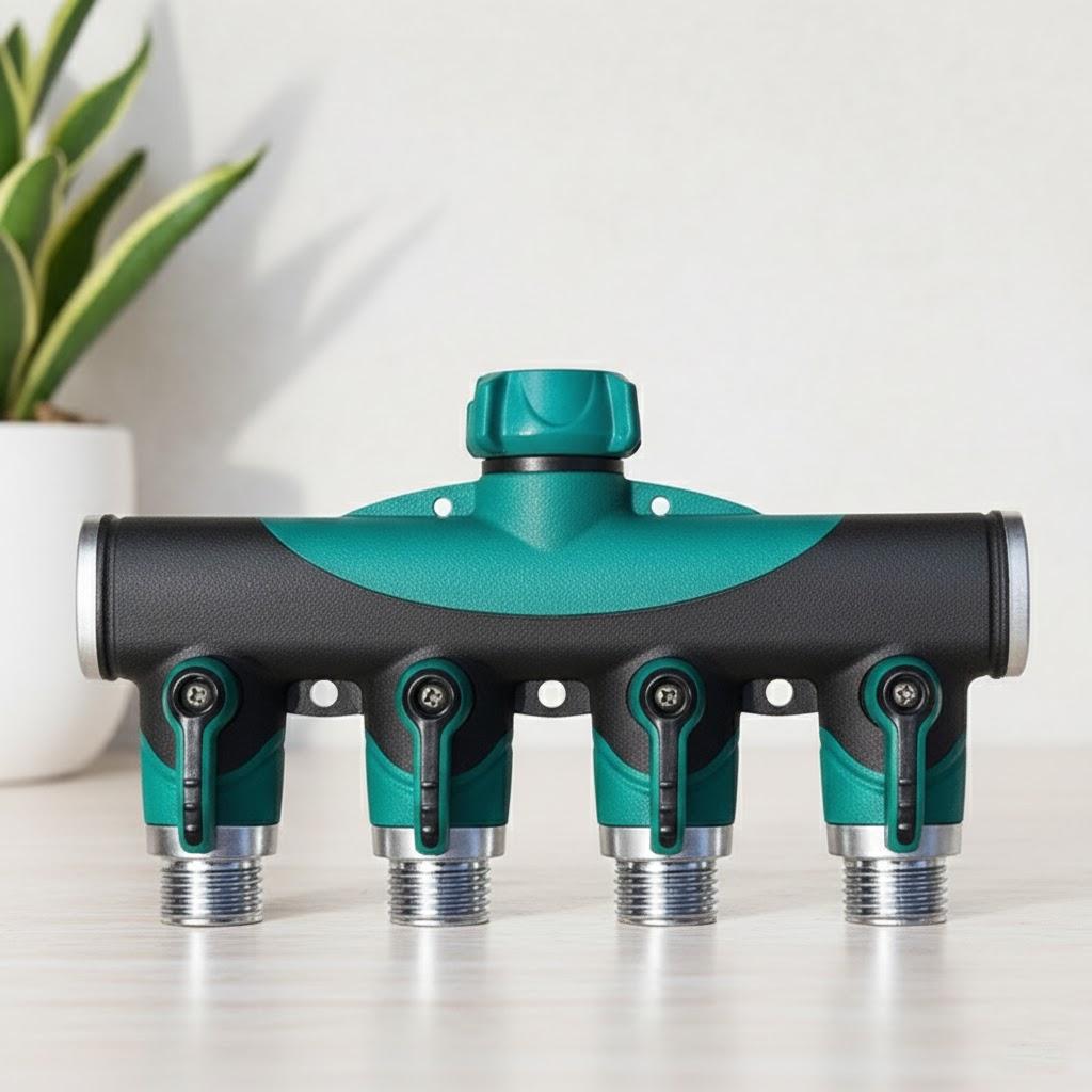 4 Way Hose Connector Irrigation Dividers Adapter for Garden Watering System Home Yard Agriculture Drip Sprinkler
4 Way Hose Connector Irrigation Dividers Adapter for Garden Watering System Home Yard Agriculture Drip Sprinkler