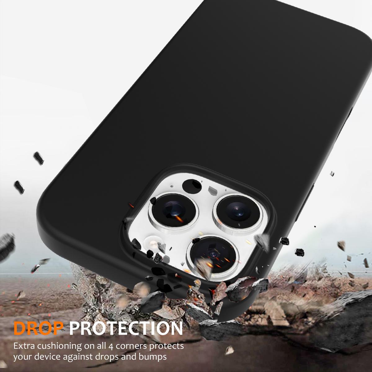 For iPhone 16 Pro Max Case Compatible with MagSafe Liquid Silicone Phone Cover with Camera Touch Control Button Black
For iPhone 16 Pro Max Case Compatible with MagSafe Liquid Silicone Phone Cover with Camera Touch Control Button Black