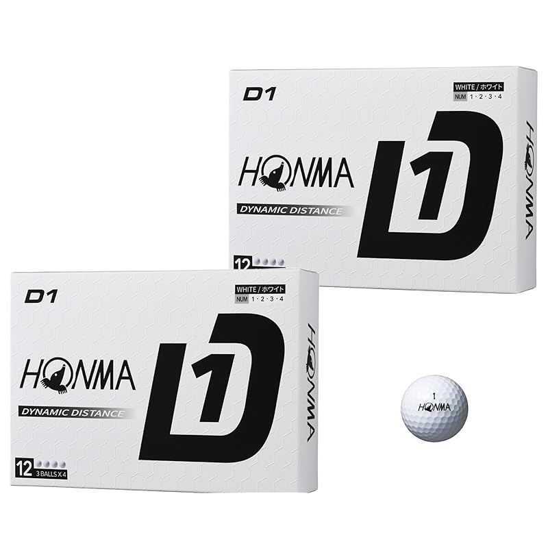 Honma Golf HONMA D1 ball 2024 model BT2401 white 2 dozen (12 pieces x 2) with original towels
Honma Golf HONMA D1 ball 2024 model BT2401 white 2 dozen (12 pieces x 2) with original towels