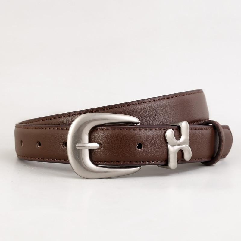 Fashion Genuine Leather Womens Belt With Pin Buckle For Casual And Office Wear кавовий
Fashion Genuine Leather Womens Belt With Pin Buckle For Casual And Office Wear кавовий