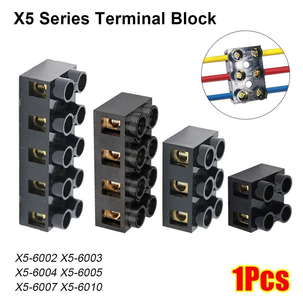 1Pcs X5 Series Terminal Block 20-6 AWG Terminal Electrical Connector New Wiring Connector X5-6002
1Pcs X5 Series Terminal Block 20-6 AWG Terminal Electrical Connector New Wiring Connector X5-6002
