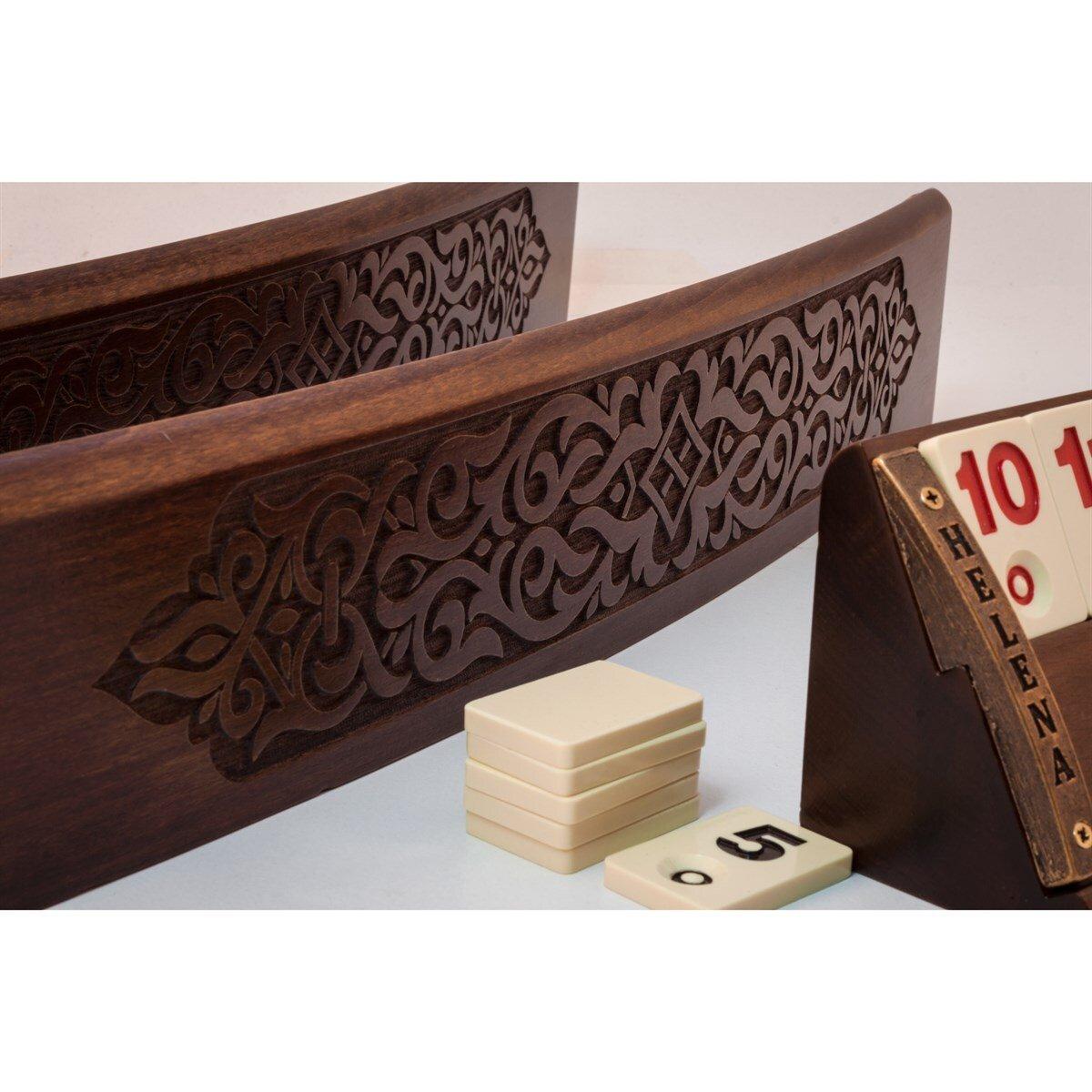 Овальный резной ручной работы роскошный набор настольных игр Rummy Okey из цельного дерева - Rummikub And Stones - колода для подарочных игр Таро
Овальный резной ручной работы роскошный набор настольных игр Rummy Okey из цельного дерева - Rummikub And Stones - колода для подарочных игр Таро