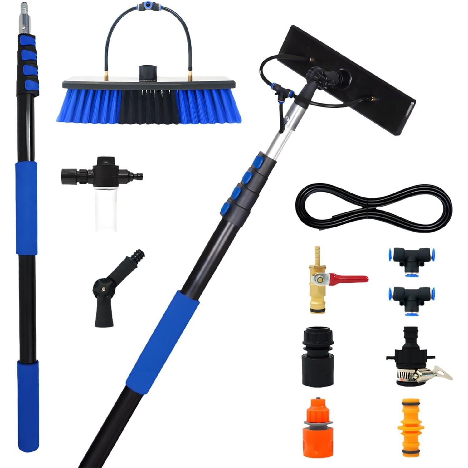 ordinarYone Expert Collector Glazed Area Maintenance Set Includes 20M Hose Quick Connectors And Robust 4 Scrubber синий
ordinarYone Expert Collector Glazed Area Maintenance Set Includes 20M Hose Quick Connectors And Robust 4 Scrubber синий