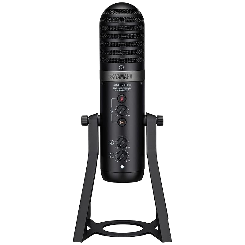 yamaha YAMAHA live streaming microphone Integrated microphone USB microphone black AG01 B
yamaha YAMAHA live streaming microphone Integrated microphone USB microphone black AG01 B