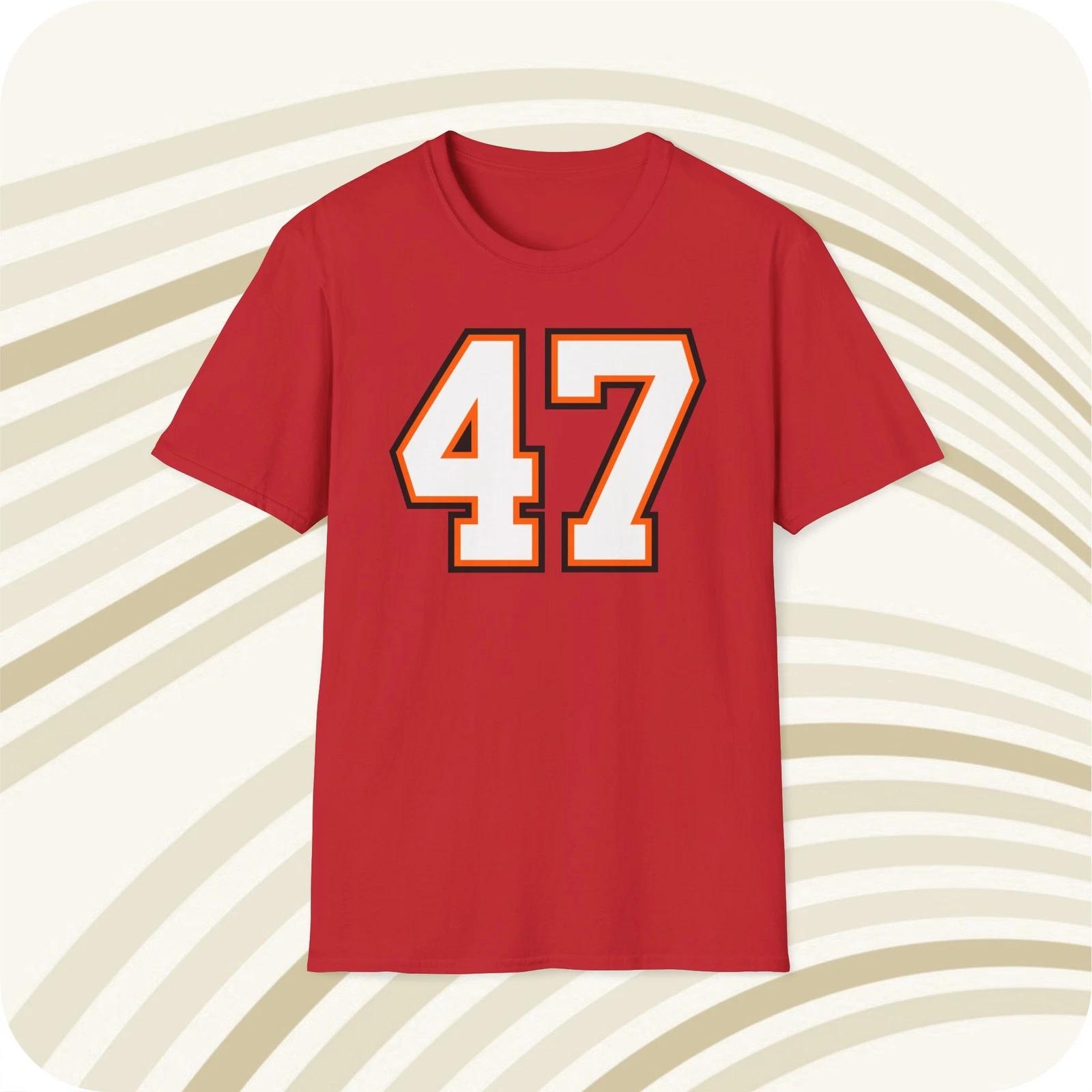 John Lynch Tampa Bay Buccaneers #47 NFL Jersey T shirt - Front & Back Print S
John Lynch Tampa Bay Buccaneers #47 NFL Jersey T shirt - Front & Back Print S