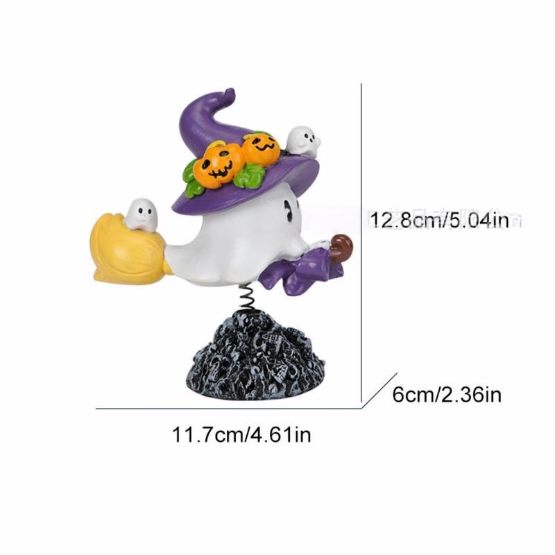 Halloween Ghost Ornament Spring Shaking Desktop Decoration Fun Birthday Party Small Gift Idea for Ages 16+
Halloween Ghost Ornament Spring Shaking Desktop Decoration Fun Birthday Party Small Gift Idea for Ages 16+