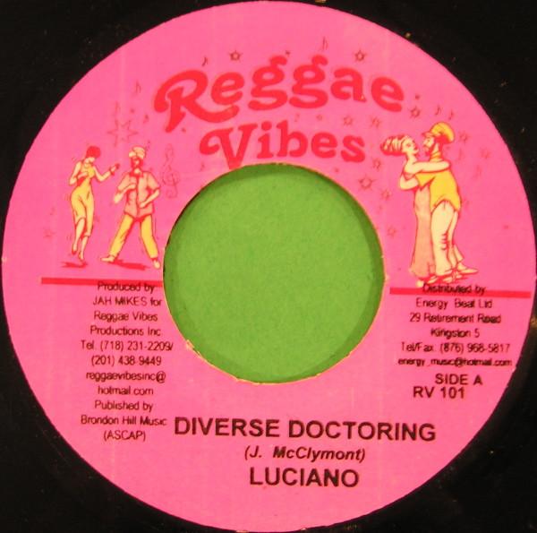 7inch Record LUCIANO - Diverse Doctoring RV101 Reggae Vibes 2003 Jamaica Reggae, Ska & Dub Used
7inch Record LUCIANO - Diverse Doctoring RV101 Reggae Vibes 2003 Jamaica Reggae, Ska & Dub Used