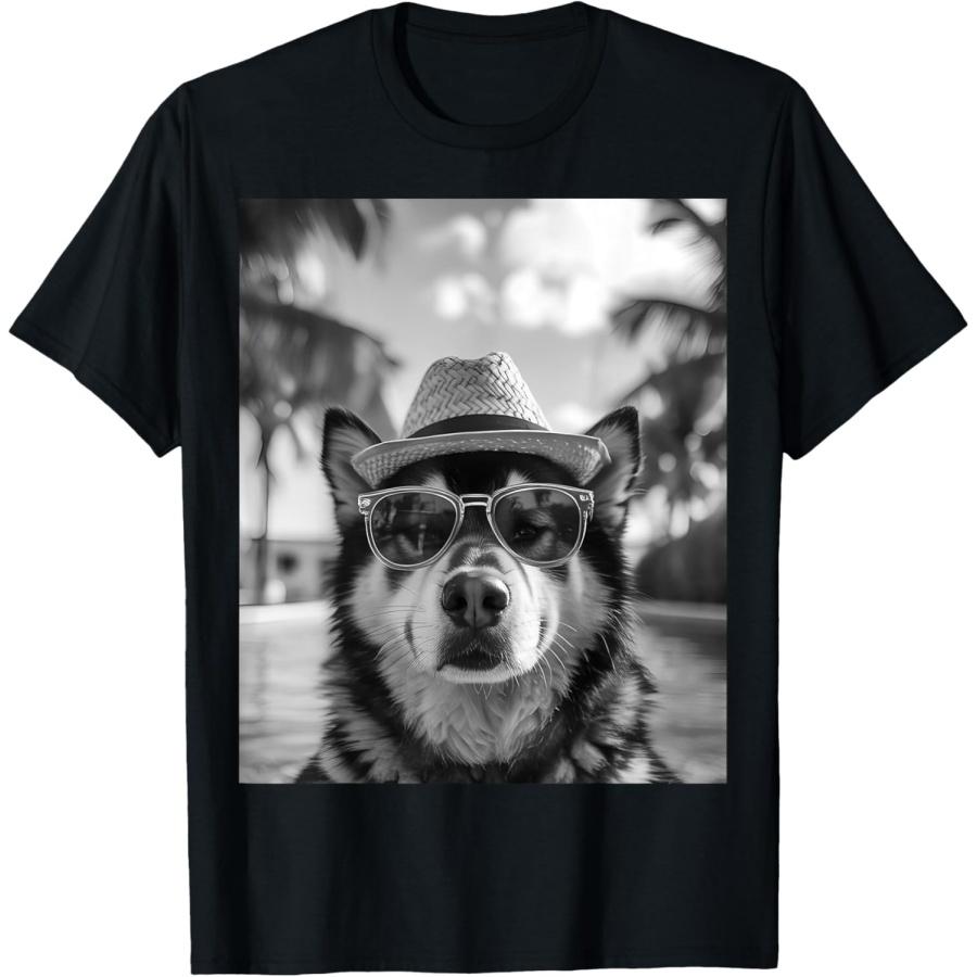 Funny Alaskan Malamute Selfie Dog Summer Vacation T-Shirt XXXXXL чорний
Funny Alaskan Malamute Selfie Dog Summer Vacation T-Shirt XXXXXL чорний