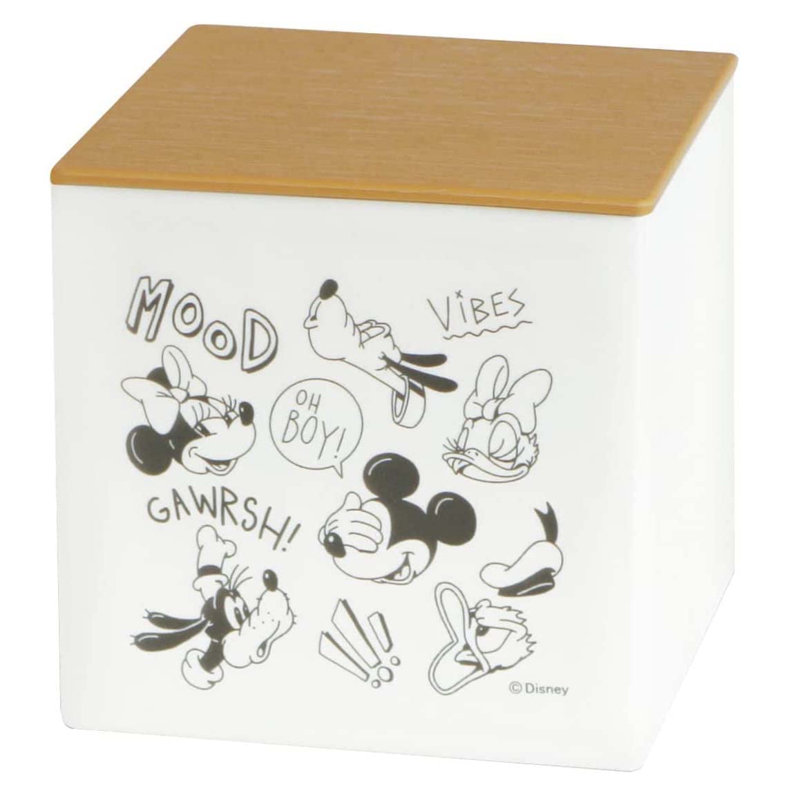Nishiki Kasei Tissue Case with Mickey Mouse Ivory Lid, IxL-fri, слоновая кость
Nishiki Kasei Tissue Case with Mickey Mouse Ivory Lid, IxL-fri, слоновая кость