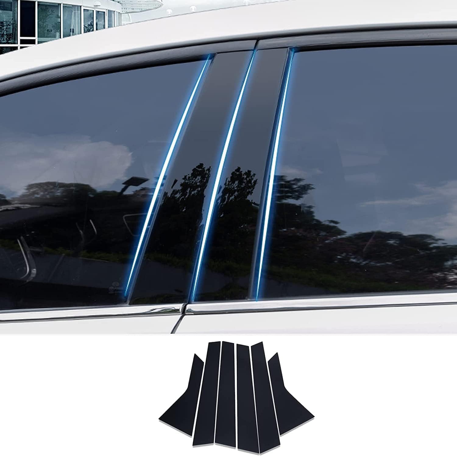 Fucaten Совместимо с Lexus CT200 CT200h ZWA10 2011 Ноябрь Накладка на стойку Стойка B Оригинальный боковой дефлектор Защитная накладка Комплект из 6 штук (Январь - 2022)
Fucaten Совместимо с Lexus CT200 CT200h ZWA10 2011 Ноябрь Накладка на стойку Стойка B Оригинальный боковой дефлектор Защитная накладка Комплект из 6 штук (Январь - 2022)