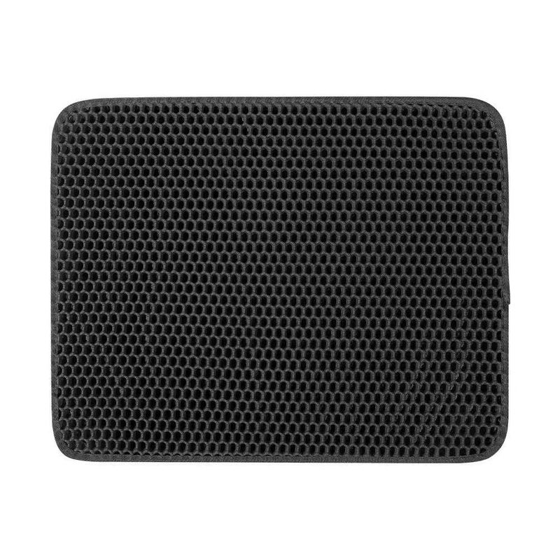 Двухслойный коврик для кошачьего туалета, фильтр, защита от выноса, большой размер, защита от брызг, коврик для контроля песка, товары для питомцев, моющийся 30*30 Black
Двухслойный коврик для кошачьего туалета, фильтр, защита от выноса, большой размер, защита от брызг, коврик для контроля песка, товары для питомцев, моющийся 30*30 Black