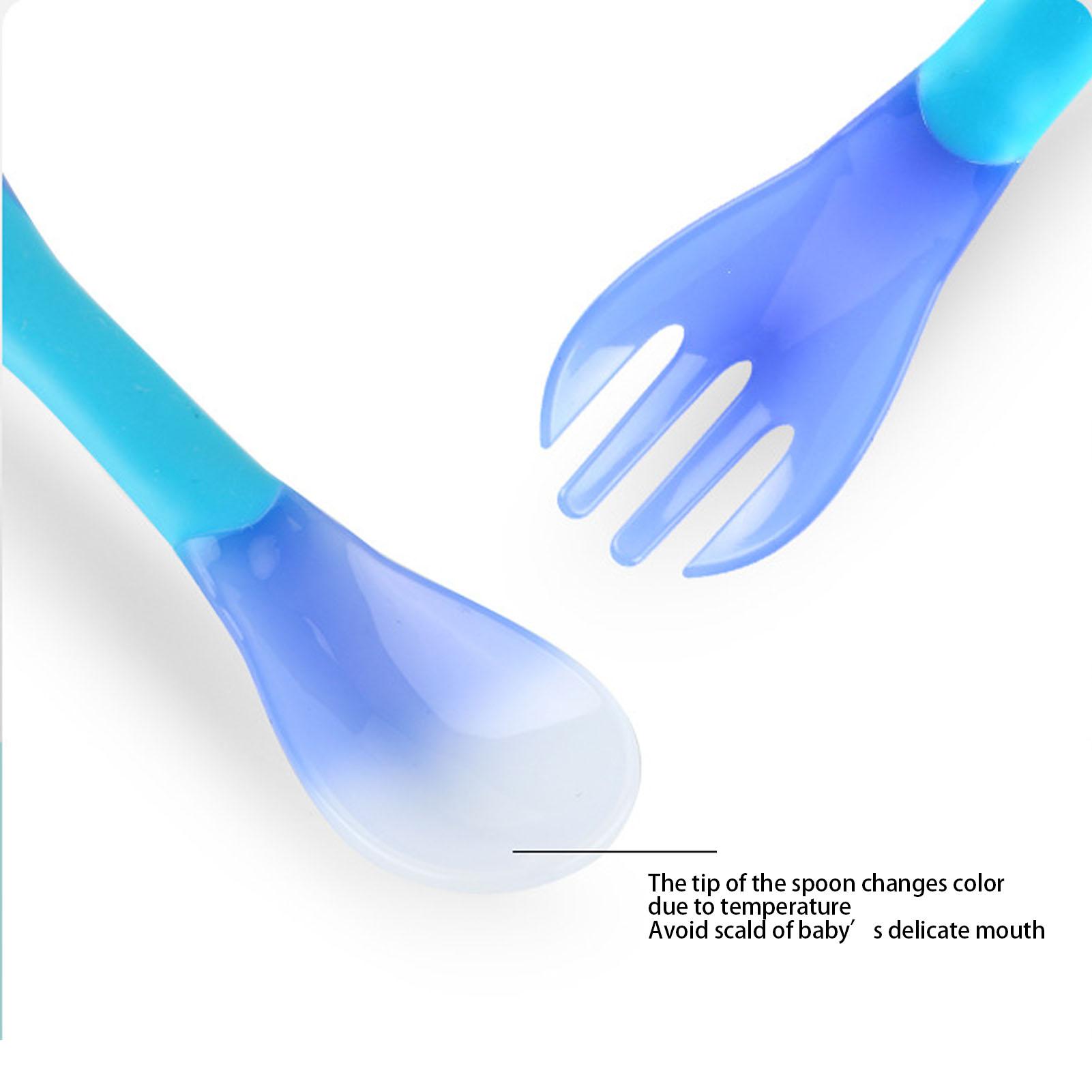 Baby Utensils Spoons Flexible Handle Tableware Travel Set for Children Feeding Training
Baby Utensils Spoons Flexible Handle Tableware Travel Set for Children Feeding Training