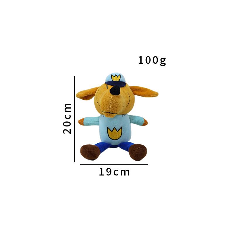 Нова серія пригод собаки-детектива Плюшеві іграшки Собаки-людини Аніме периферійні ляльки Hat wearing dog
Нова серія пригод собаки-детектива Плюшеві іграшки Собаки-людини Аніме периферійні ляльки Hat wearing dog