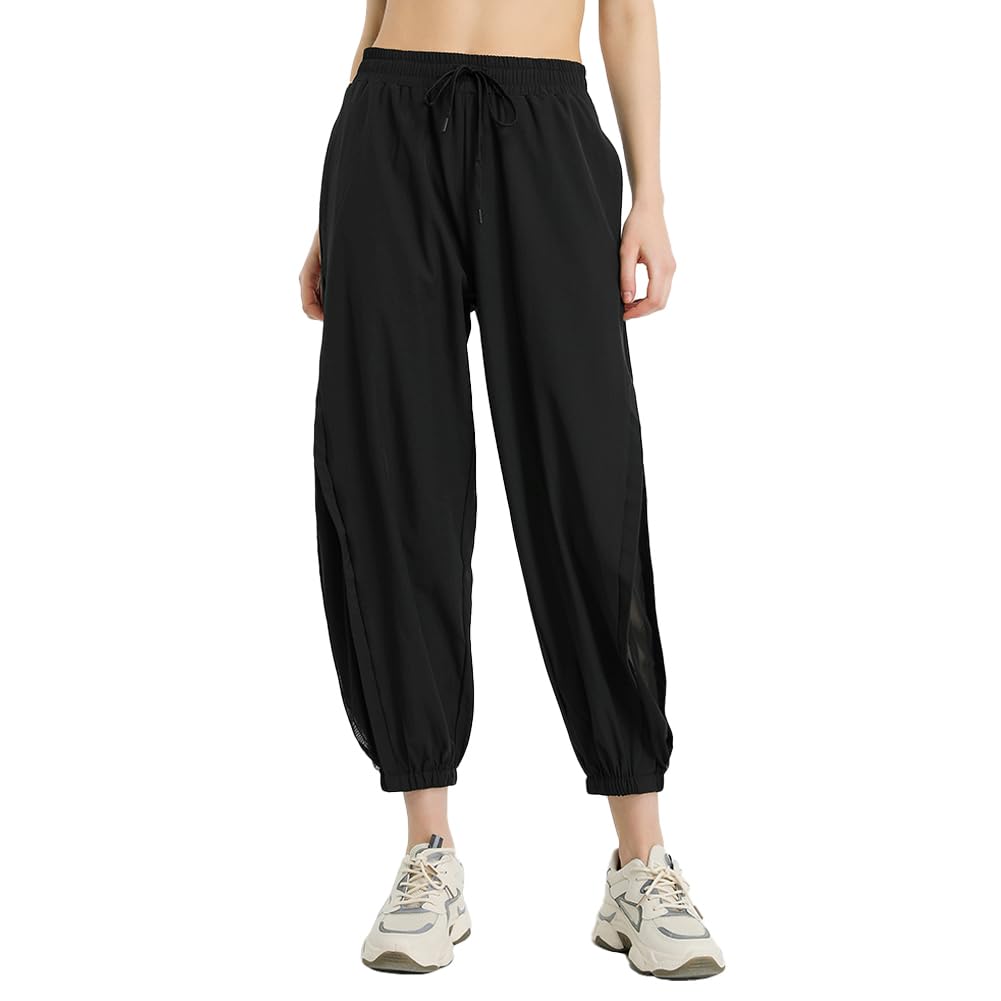 MORGEN SKY Women s Jogger Pants, Sweatpants, Sportswear, Jersey Underwear, Breathable, Quick-Drying, Loose Fit, Mesh, Summer, Thin, YK010 (XL, Black)
MORGEN SKY Women s Jogger Pants, Sweatpants, Sportswear, Jersey Underwear, Breathable, Quick-Drying, Loose Fit, Mesh, Summer, Thin, YK010 (XL, Black)