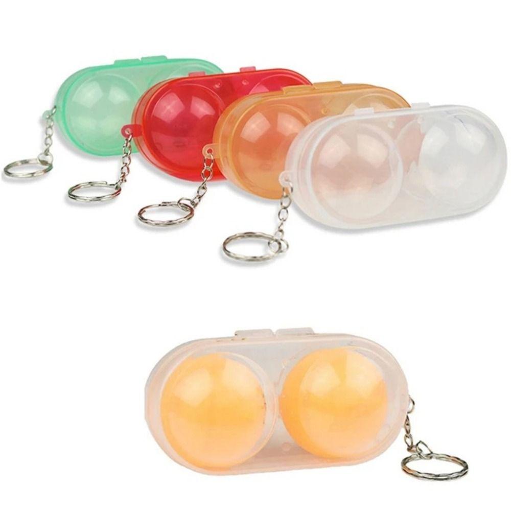 Buckle Closure Ping-pong Balls Keyring Anti-corrosion Ball Storage Case Keychain Outdoor Sports
Buckle Closure Ping-pong Balls Keyring Anti-corrosion Ball Storage Case Keychain Outdoor Sports
