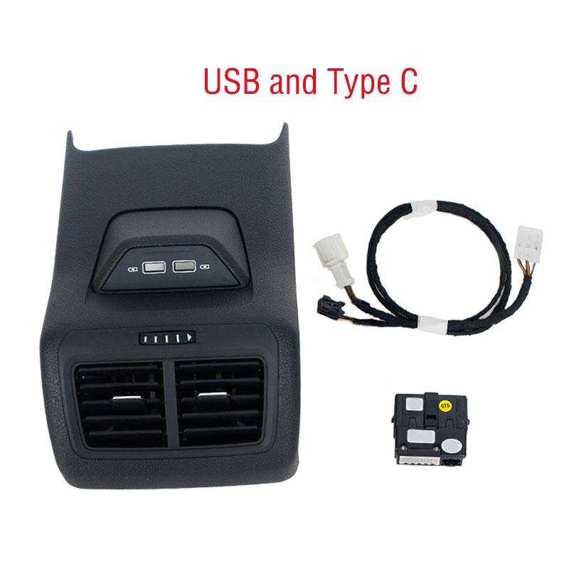Задняя розетка кондиционера автомобиля, зажим для вкладки, вентиляционные отверстия для кондиционера, рамка, подлокотник, тип C USB для VW Golf 7 MK7 USB Type-C Outlet
Задняя розетка кондиционера автомобиля, зажим для вкладки, вентиляционные отверстия для кондиционера, рамка, подлокотник, тип C USB для VW Golf 7 MK7 USB Type-C Outlet