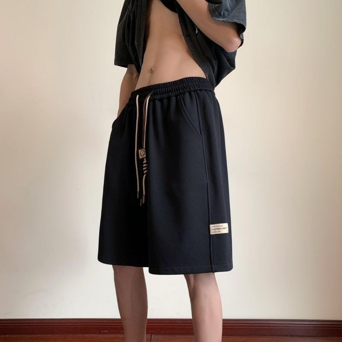 Вафельные шорты для мужчин на лето, тонкие, модные, свободного кроя, больших размеров, средней длины, американский стиль, спортивные, мужские повседневные брюки длиной пять четвертей 4XL чёрный
Вафельные шорты для мужчин на лето, тонкие, модные, свободного кроя, больших размеров, средней длины, американский стиль, спортивные, мужские повседневные брюки длиной пять четвертей 4XL чёрный