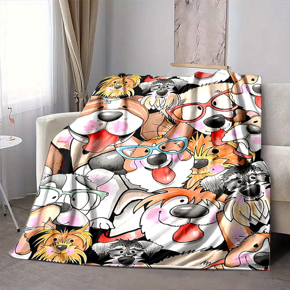 1pc Dogs Patreen Blanket, Lightweight Flannel Throw Blanket for Sofa, Bed, Travel, Camping, Living Room, Office, Couch, Chair, and Bed 80cmx120cm
1pc Dogs Patreen Blanket, Lightweight Flannel Throw Blanket for Sofa, Bed, Travel, Camping, Living Room, Office, Couch, Chair, and Bed 80cmx120cm