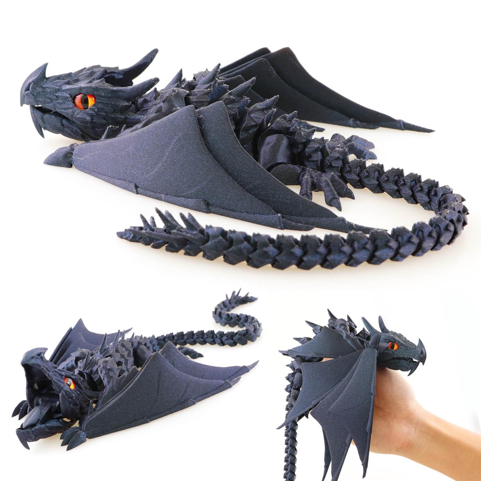 3D-печатный дракон с , Игрушки-драконы, Печатные животные, Гибкая шарнирная крылатая кристаллическая модель дракона, Домашний декор, настольный питомец
3D-печатный дракон с , Игрушки-драконы, Печатные животные, Гибкая шарнирная крылатая кристаллическая модель дракона, Домашний декор, настольный питомец