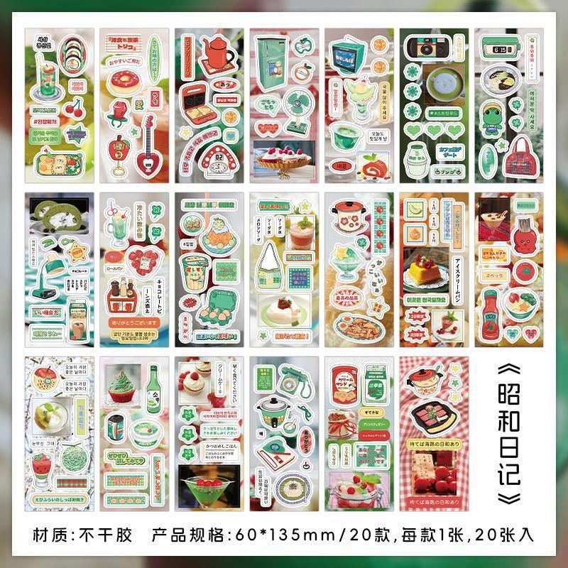 MINKYS 20 Sheets/Piece Vintage Decorative Sticker Book for Scrapbooking Kawaii Journal Stickers Gift Stationery
MINKYS 20 Sheets/Piece Vintage Decorative Sticker Book for Scrapbooking Kawaii Journal Stickers Gift Stationery