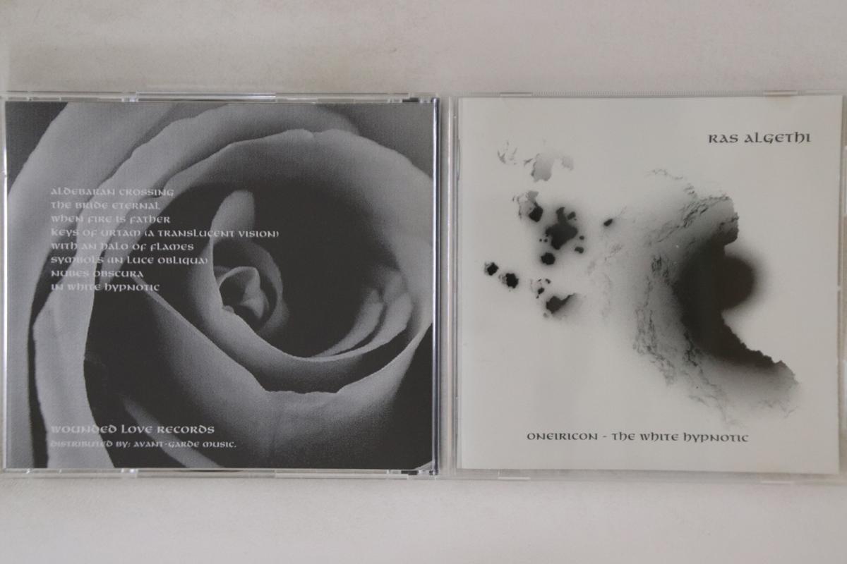 CD RAS ALGETHI - Oneiricon - The White Hypnotic WLR95007 WOUNDED LOVE 1995 Italy Rock Used
CD RAS ALGETHI - Oneiricon - The White Hypnotic WLR95007 WOUNDED LOVE 1995 Italy Rock Used