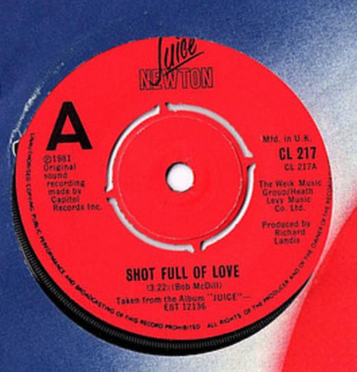 7-дюймовая пластинка JUICE NEWTON - Shot Full Of Love CL217 Capitol Records 1981 UK Фолк Б/У
7-дюймовая пластинка JUICE NEWTON - Shot Full Of Love CL217 Capitol Records 1981 UK Фолк Б/У