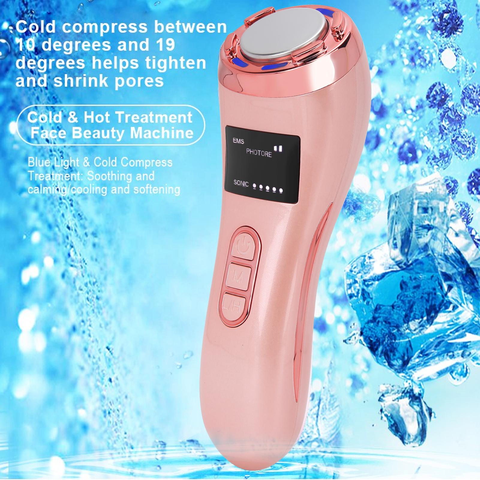 7 In 1 EMS Beauty Machine Cold Hot Compress Face Skin Rejuvenation Photon Light Therapy Device
7 In 1 EMS Beauty Machine Cold Hot Compress Face Skin Rejuvenation Photon Light Therapy Device