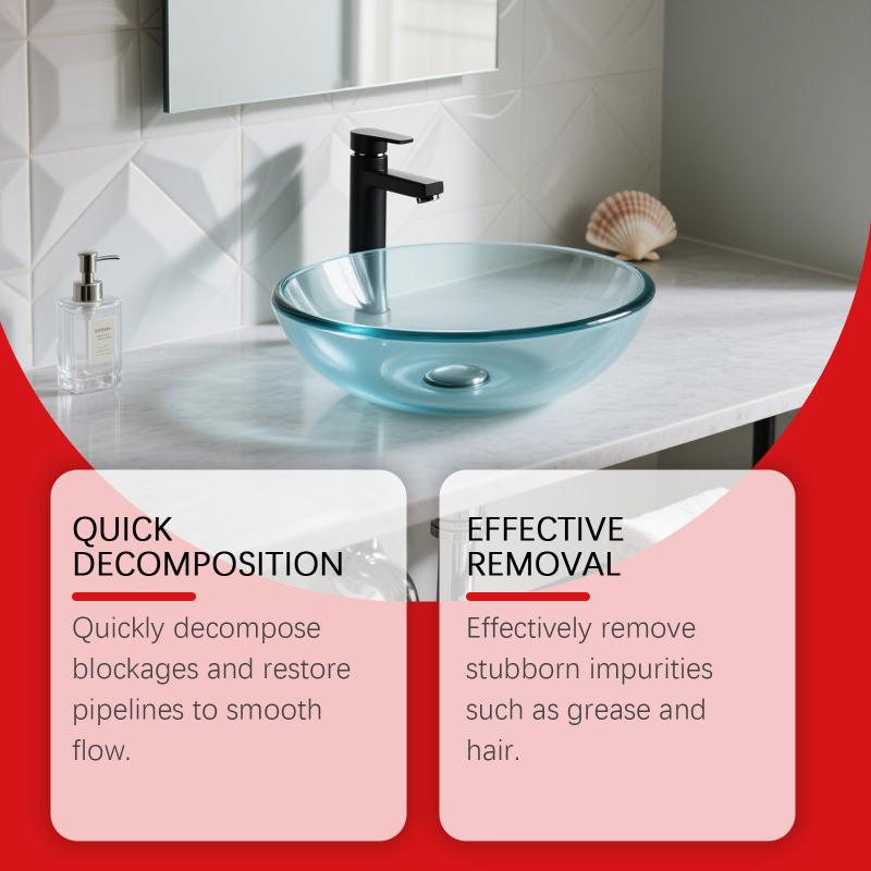 Jakehoe Drain Unclogger Powder Kitchen Bathroom Floor Drain Odor Remover Clog Dissolve Household Cleanser 1pcs
Jakehoe Drain Unclogger Powder Kitchen Bathroom Floor Drain Odor Remover Clog Dissolve Household Cleanser 1pcs