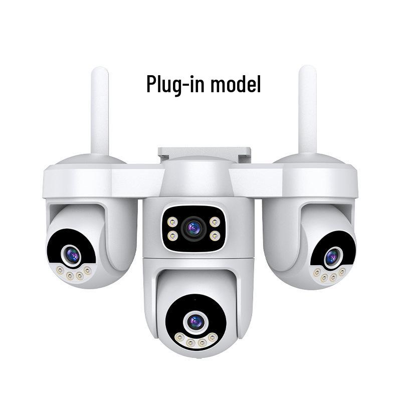 AOV Solar-Powered Outdoor Surveillance Camera with 3 Lenses, Full-Color Night Vision, and HD Motion Detection
AOV Solar-Powered Outdoor Surveillance Camera with 3 Lenses, Full-Color Night Vision, and HD Motion Detection