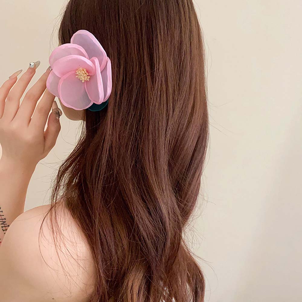 Vacation Headwear Mesh Flower Hair Clip Duckbill Clip Korean Girl Hair Clip Women/Girls красный
Vacation Headwear Mesh Flower Hair Clip Duckbill Clip Korean Girl Hair Clip Women/Girls красный